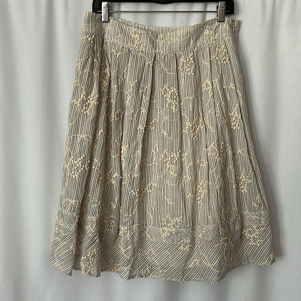 Antonio Melani NWT Vintage Whimsy Boho Embroidered Mini Skirt **Size 10** 🌸🌸 - Picture 1 of 4